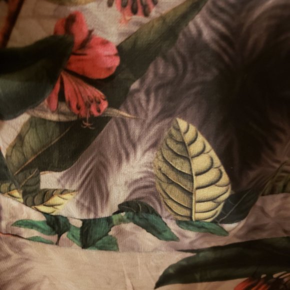 Brand New City Chic Tropical Print Maxi Dress - Picture 4 of 9